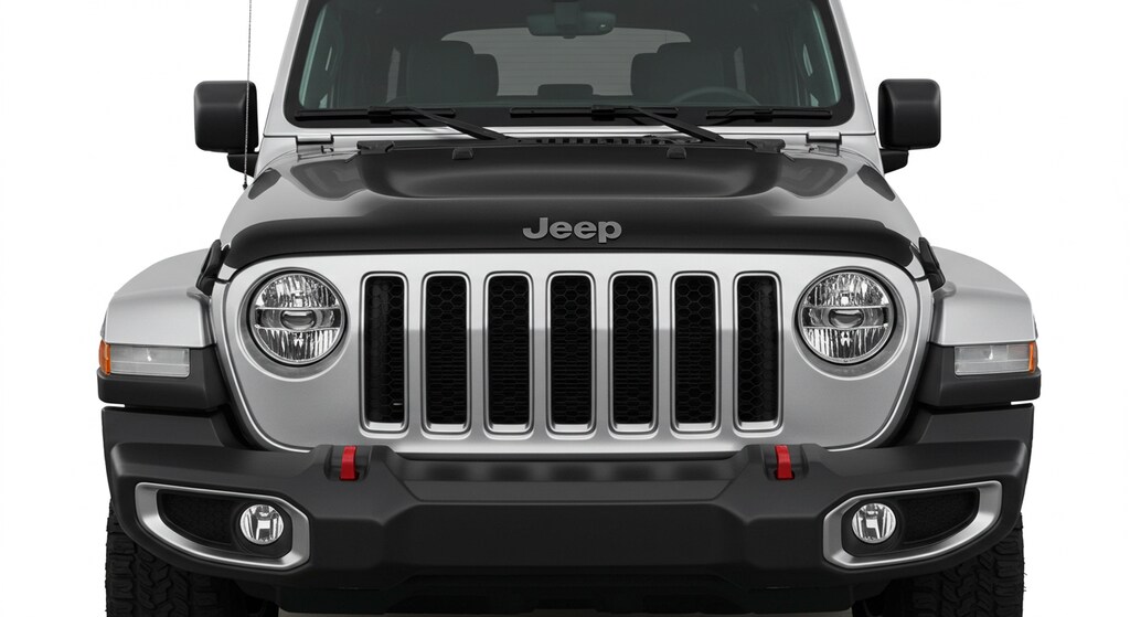 ジープラングラー顔面