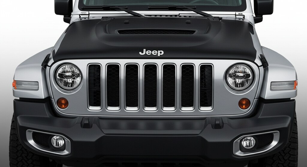 ジープラングラー顔面