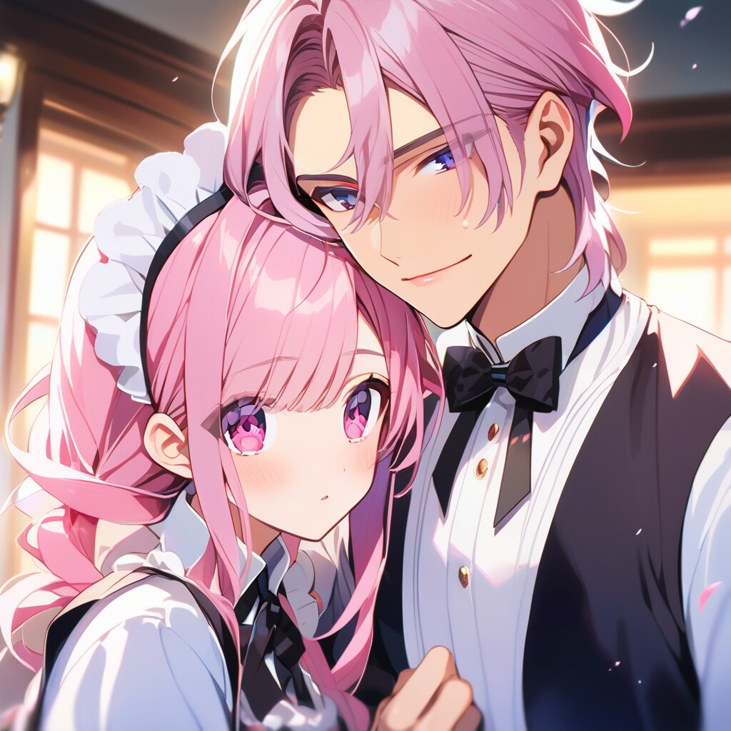 メイド男子同士ﾊﾟｼｬ