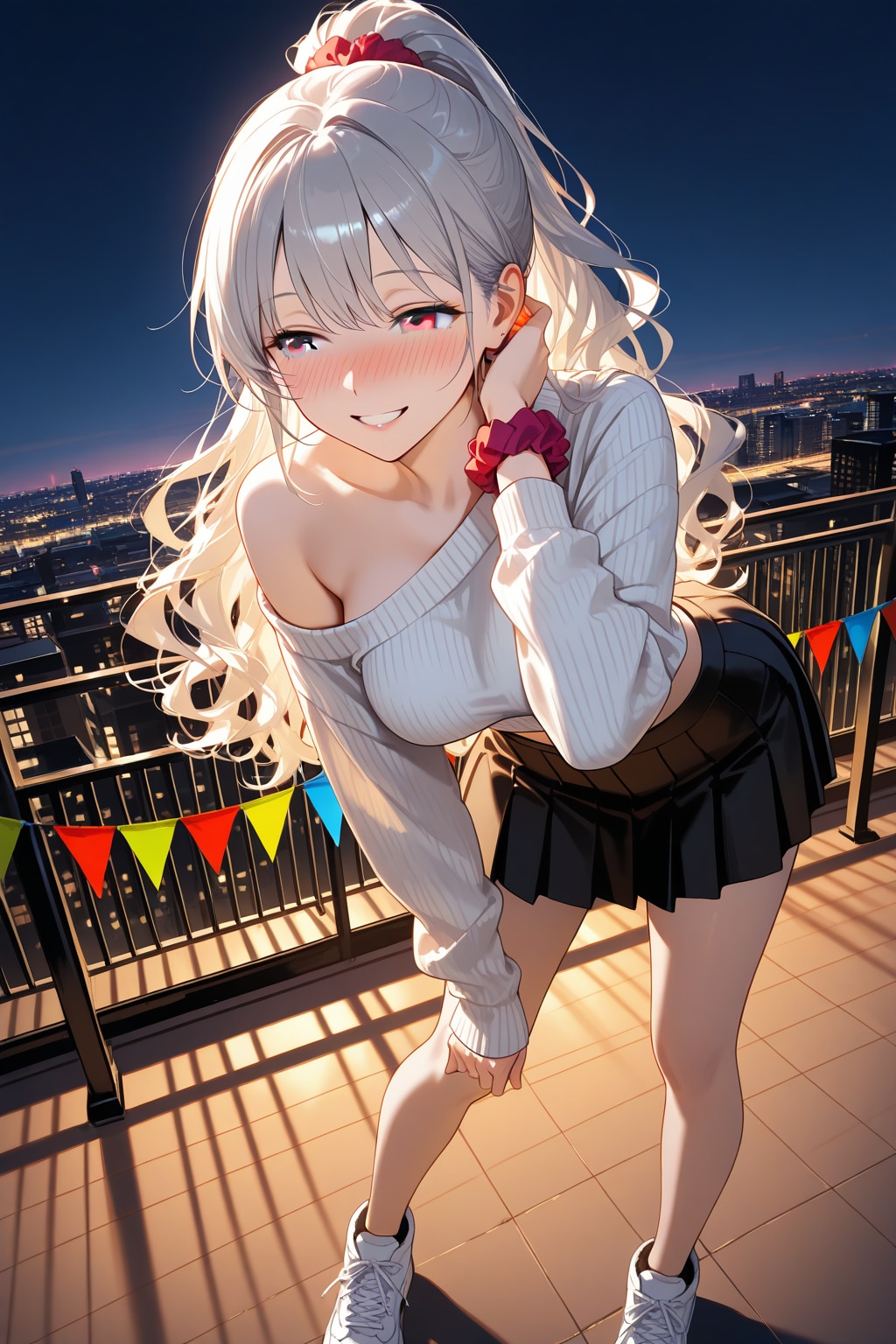えっそう？♡　照れちゃうお姉さん