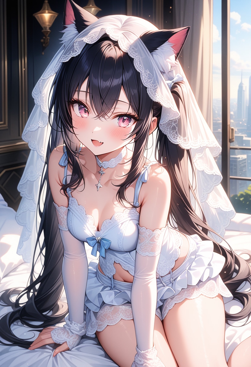 うちの子たちのブライダルランジェリー