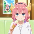 小林さんちのメイドラゴン　イルル　🐲　アイスクリーム！ 4枚目