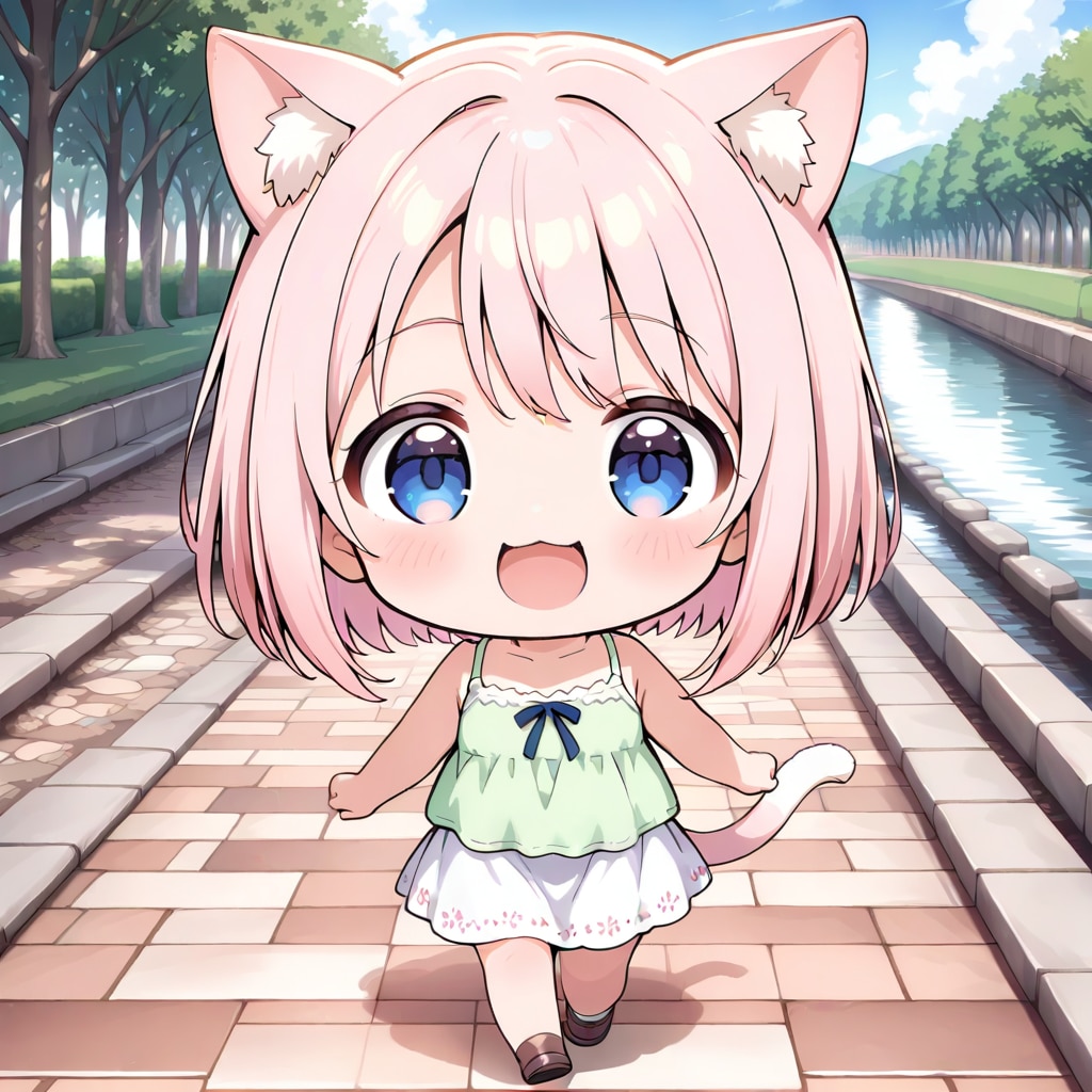 おはようにゃん | の人気AIイラスト・グラビア