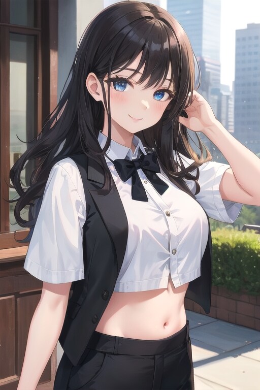 かっこかわいいタキシード美少女