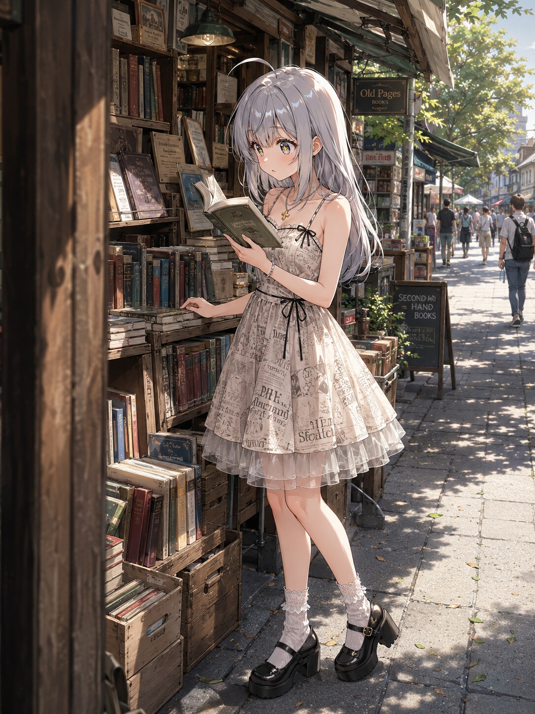 立ち読み、止まらない