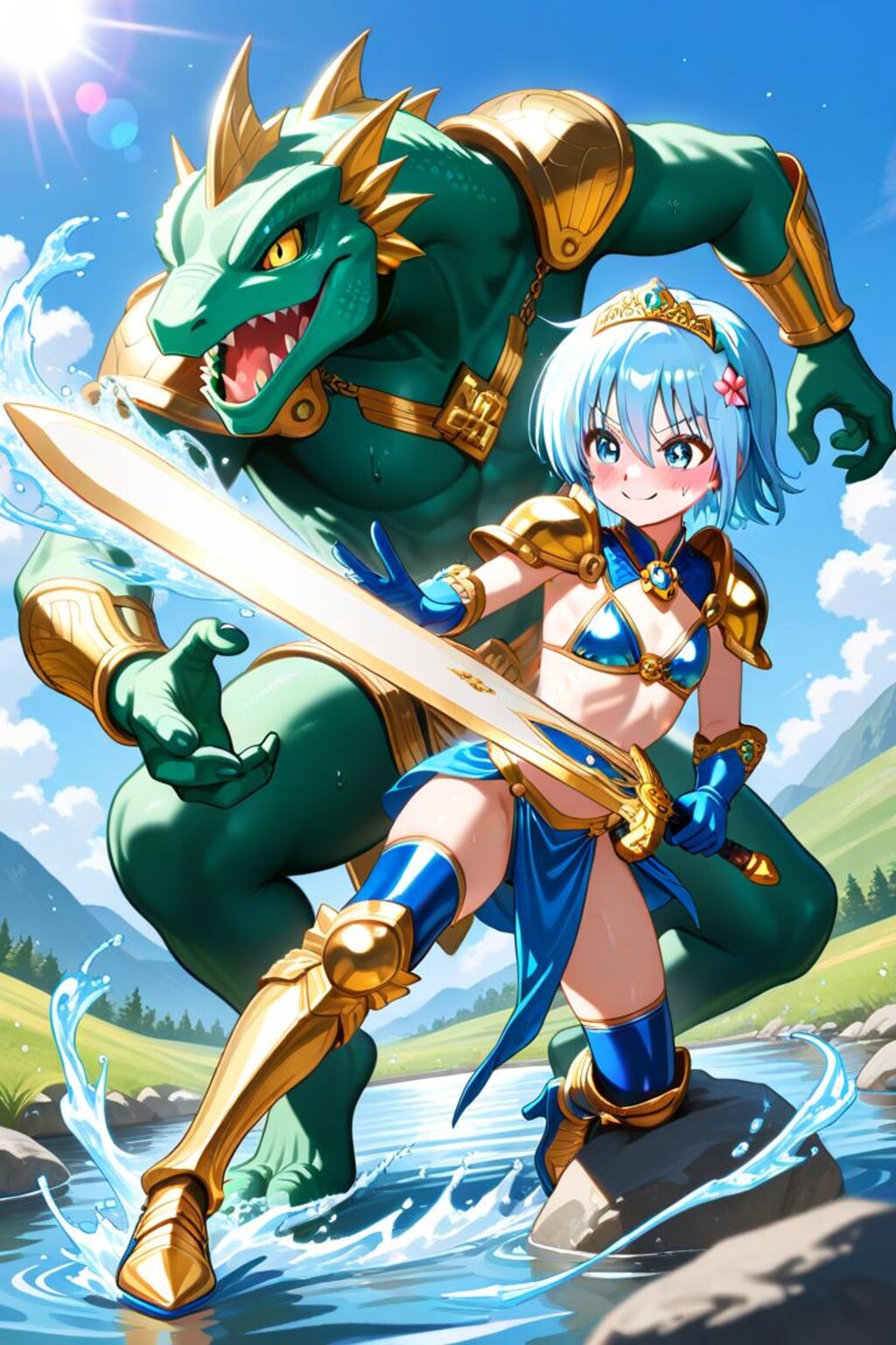 ハヤテのごとく　綾崎ハヤテ　ビキニアーマー2