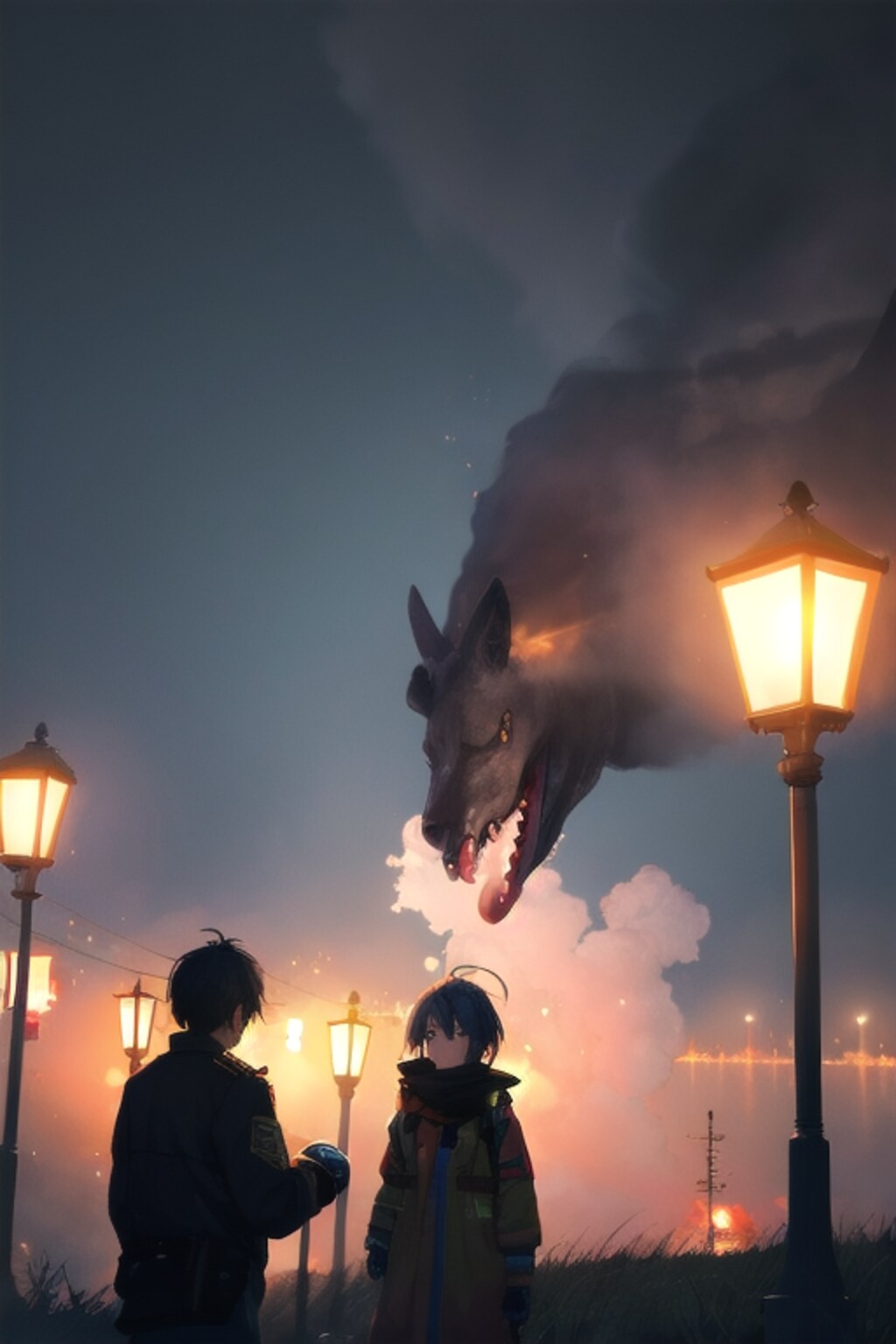 霧の夜の出来事