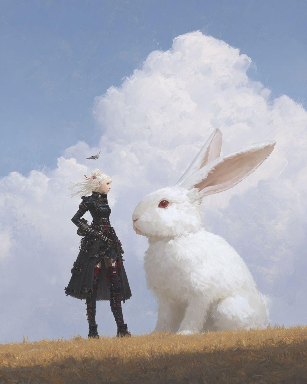 パンクとウサギ