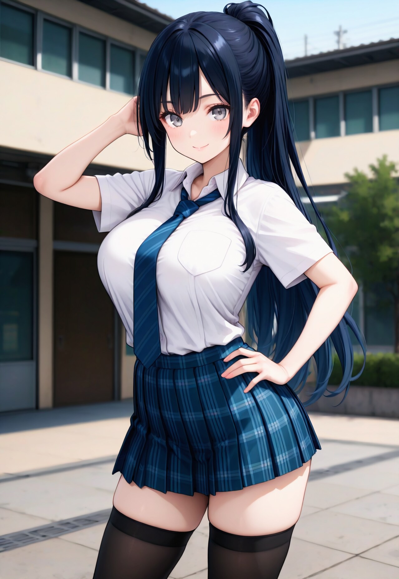 1128（青系の制服）
