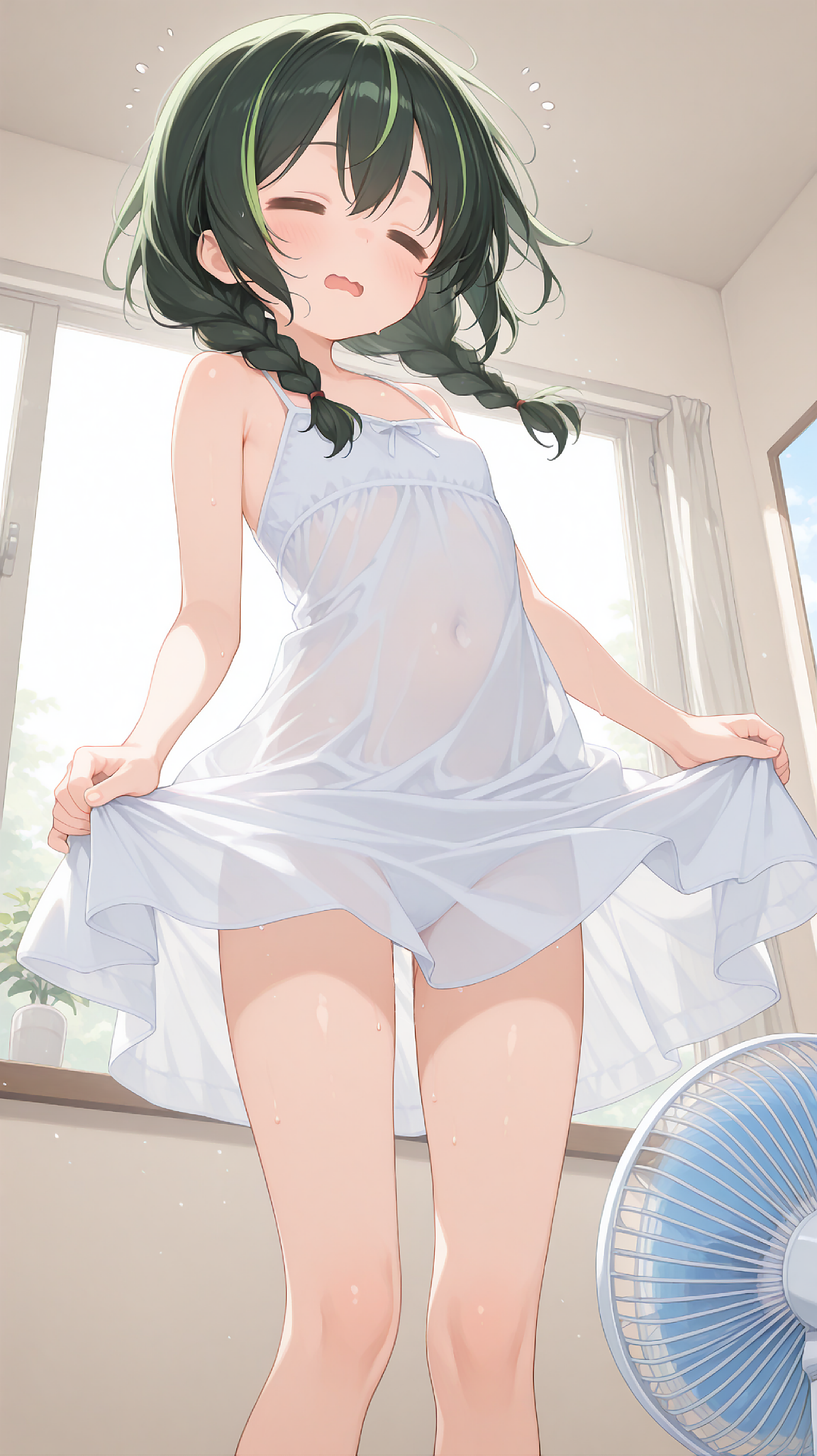 あ”つ”い”www