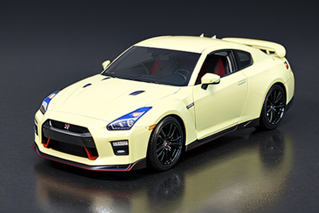 ちちぷいさん3周年おめでとうの(全く関係ないですが)R-35プラモデル