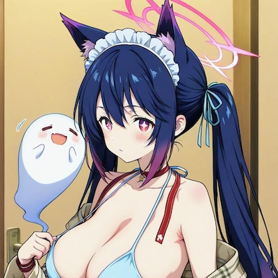 おばけ👻&化け猫お姉やん😾