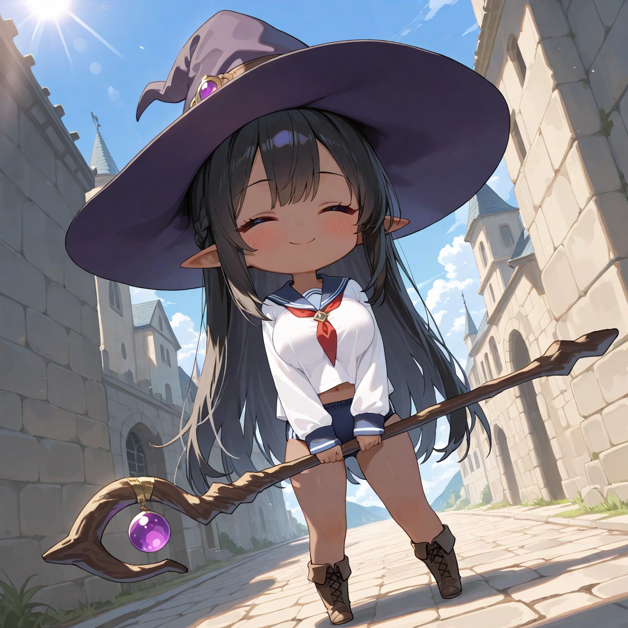 ちびセーラーブルマほうつかいさん