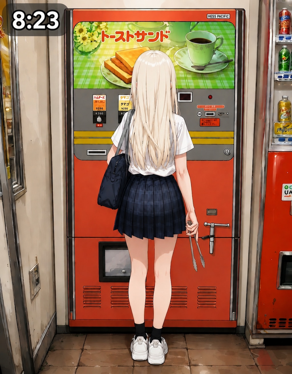 ９時までに・・・