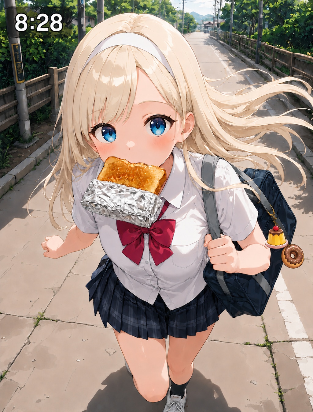 ９時までに・・・