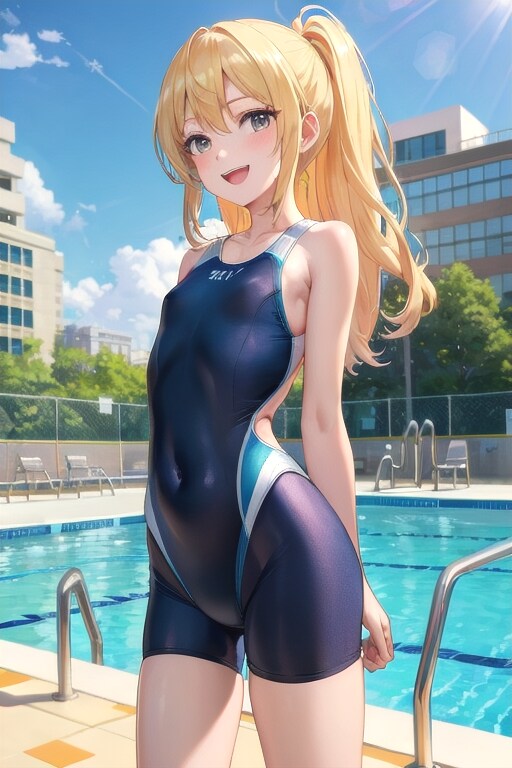 フラット女子2
