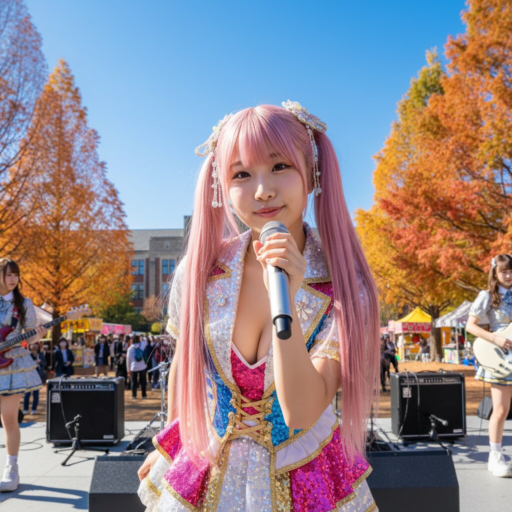 ももツイさん歌う文化祭