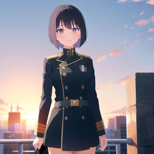 黄昏にて