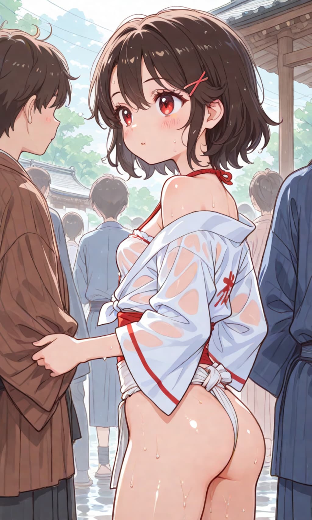 祭りに参加だ夏海ちゃん