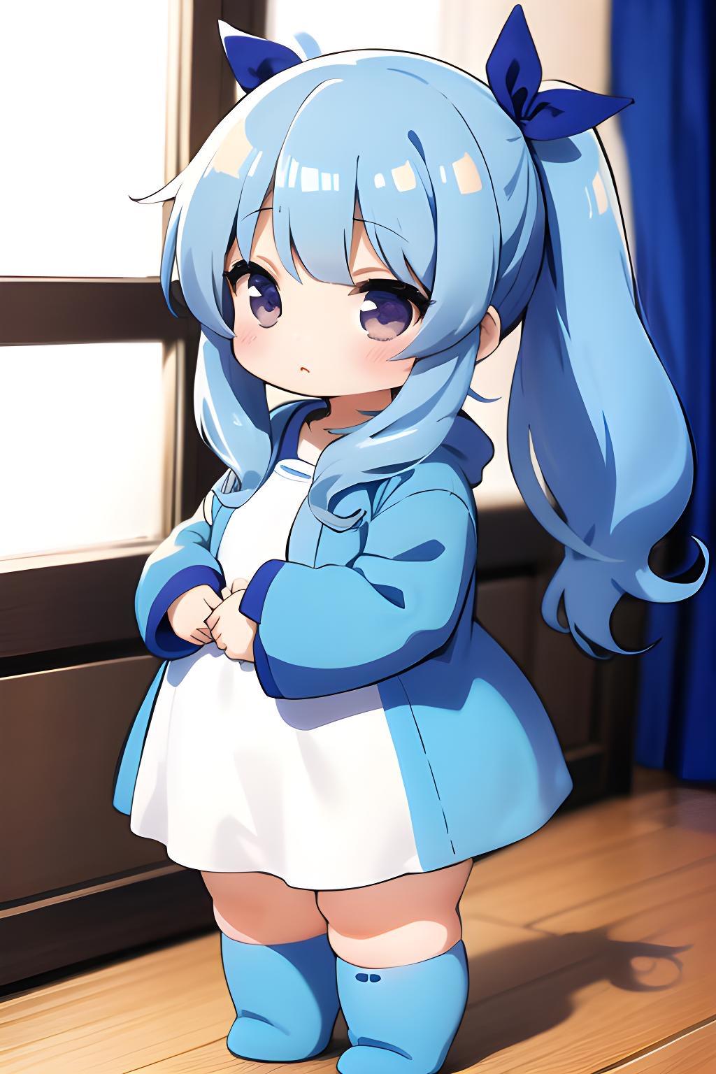 ぽっちゃりしたちびキャラ