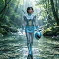 森林と清流と 2枚目