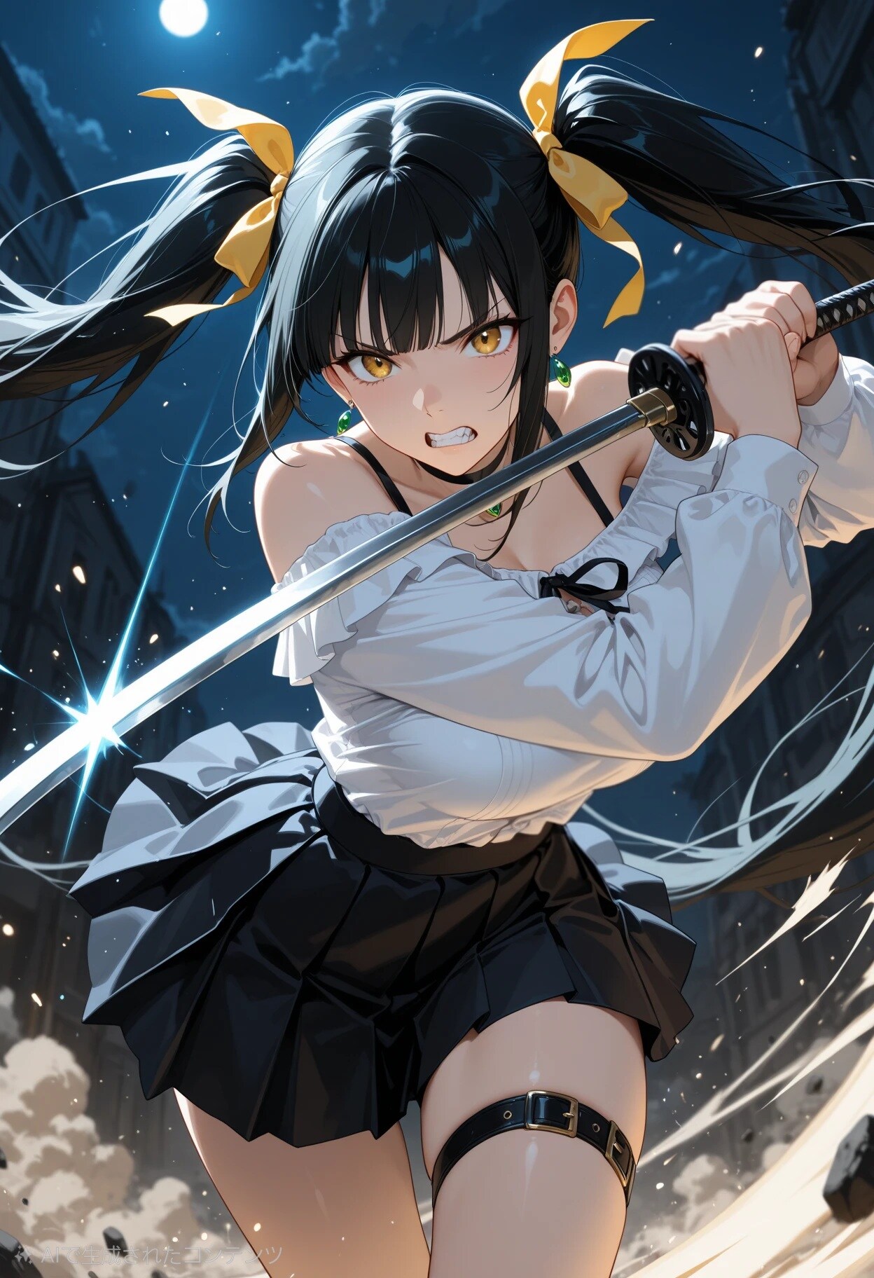 月下一閃