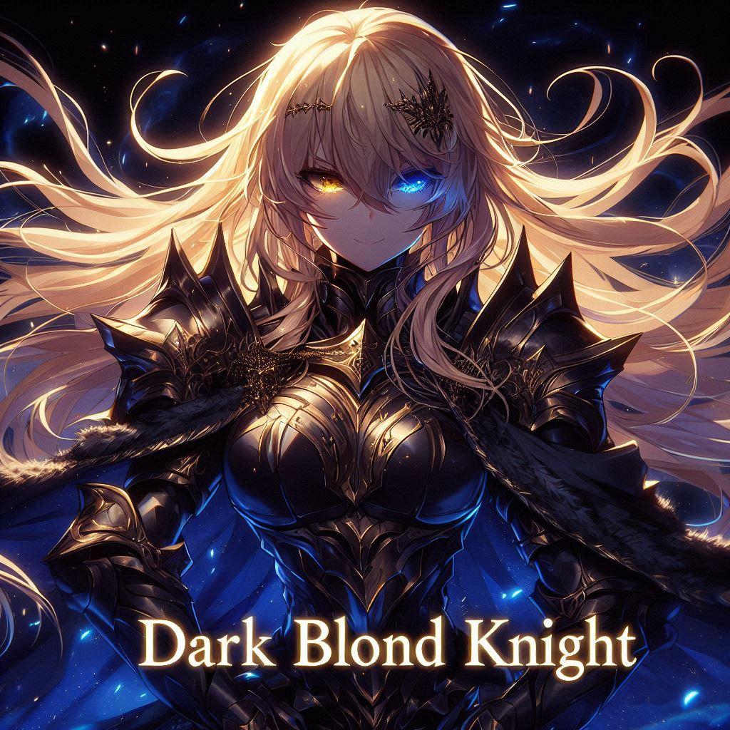 ダークブロンドナイト-Dark blond knight- | の人気AIイラスト・グラビア