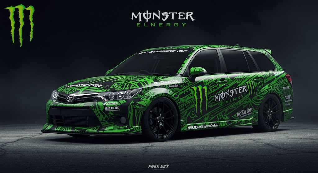 モンスターエナジーカローラフィールダー