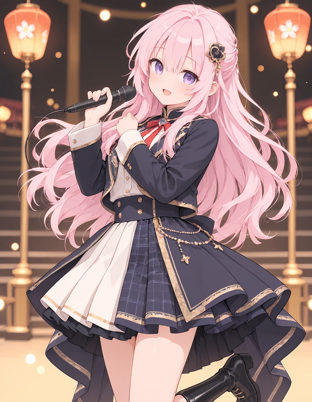 歌にのせて