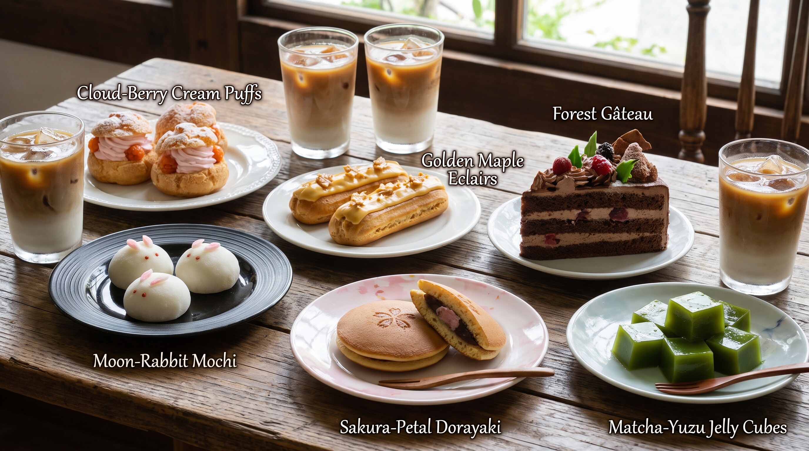 デザートのおやつ食べ放題プラン