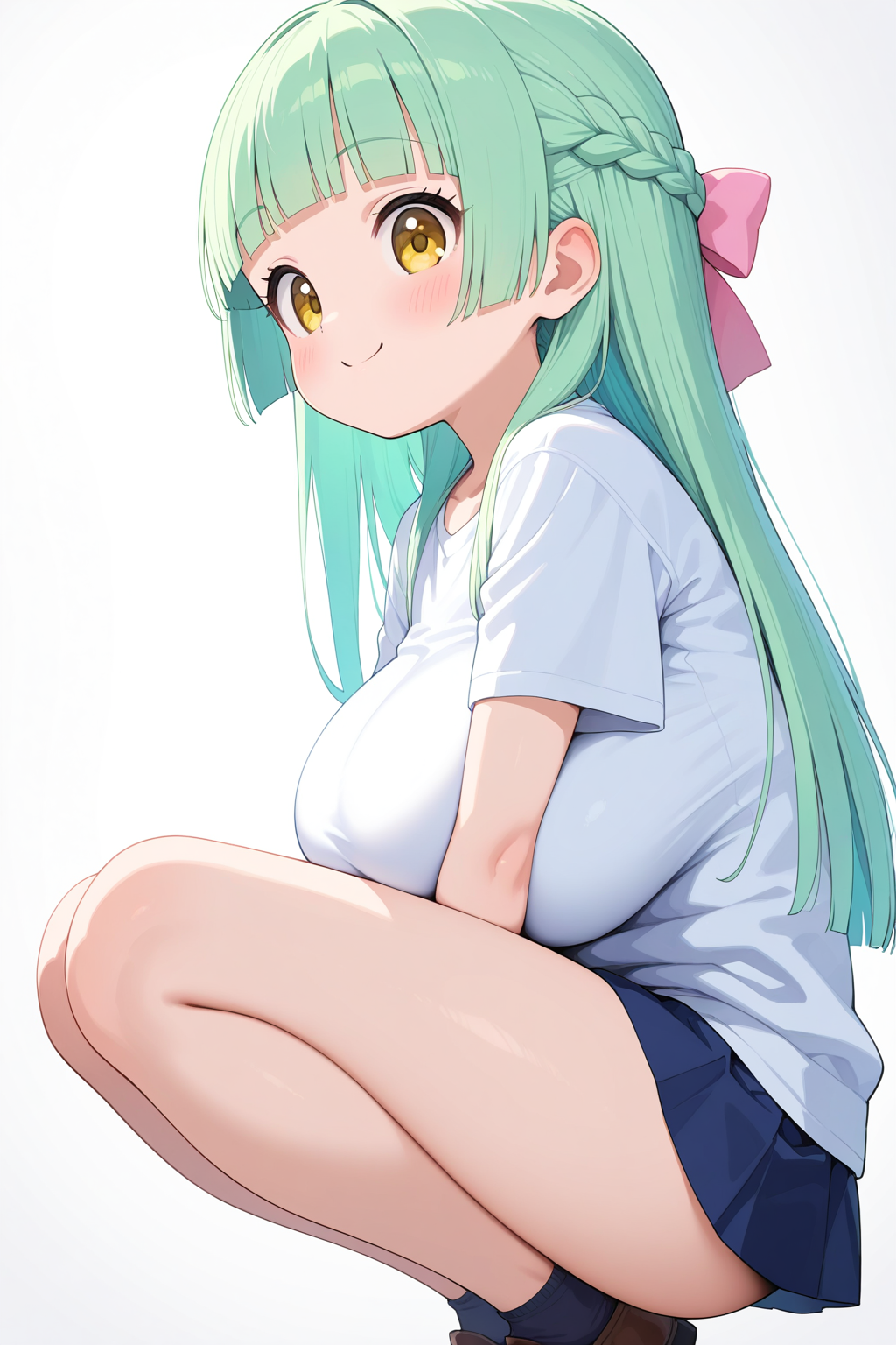 しゃがむ | の人気AIイラスト・グラビア