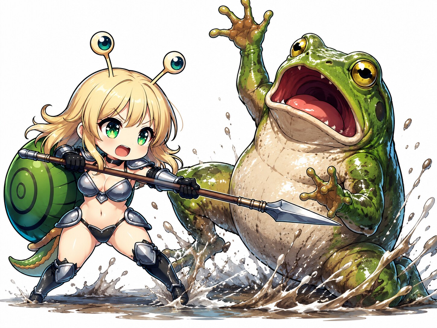 カタツムリの平和を守る！