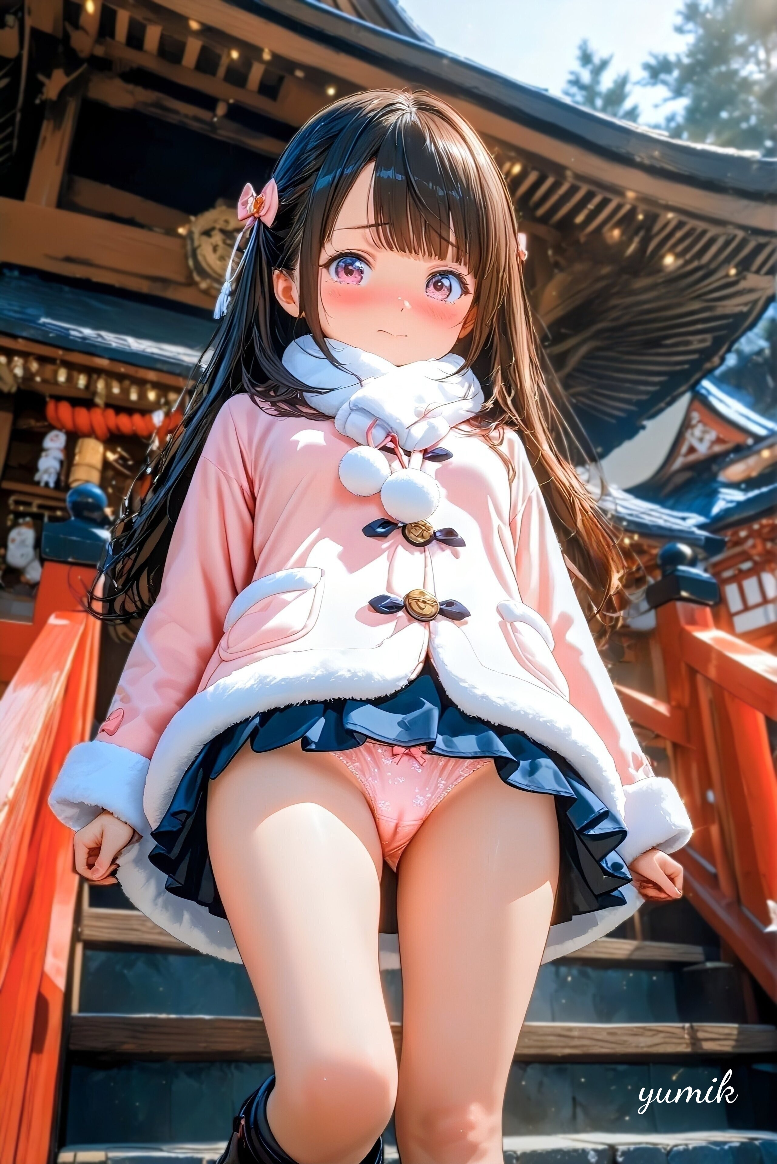 女の子を下から❤️ ２４