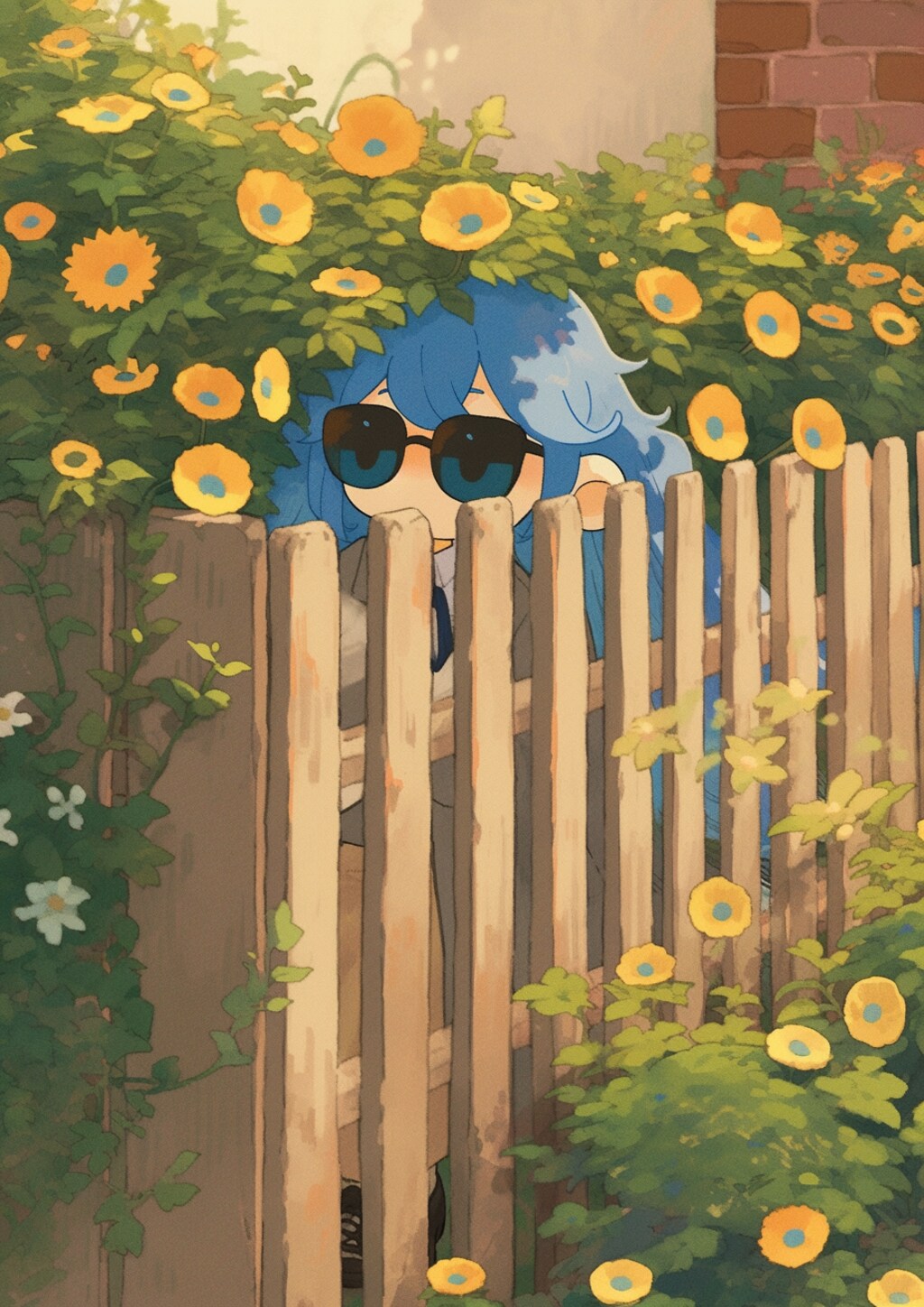 スパイごっこ🌻
