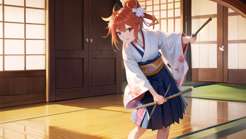 掃除をしてるうちに新しい振り付けを思いついて掃除にならない