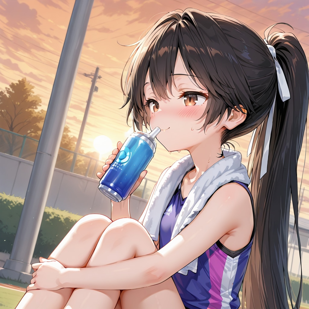 出来ることはやった…あとは大会で頑張るだけだ！！(子供のQILINちゃん)