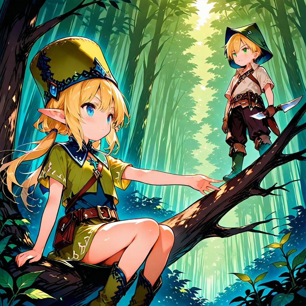 森の守り人 | の人気AIイラスト・グラビア