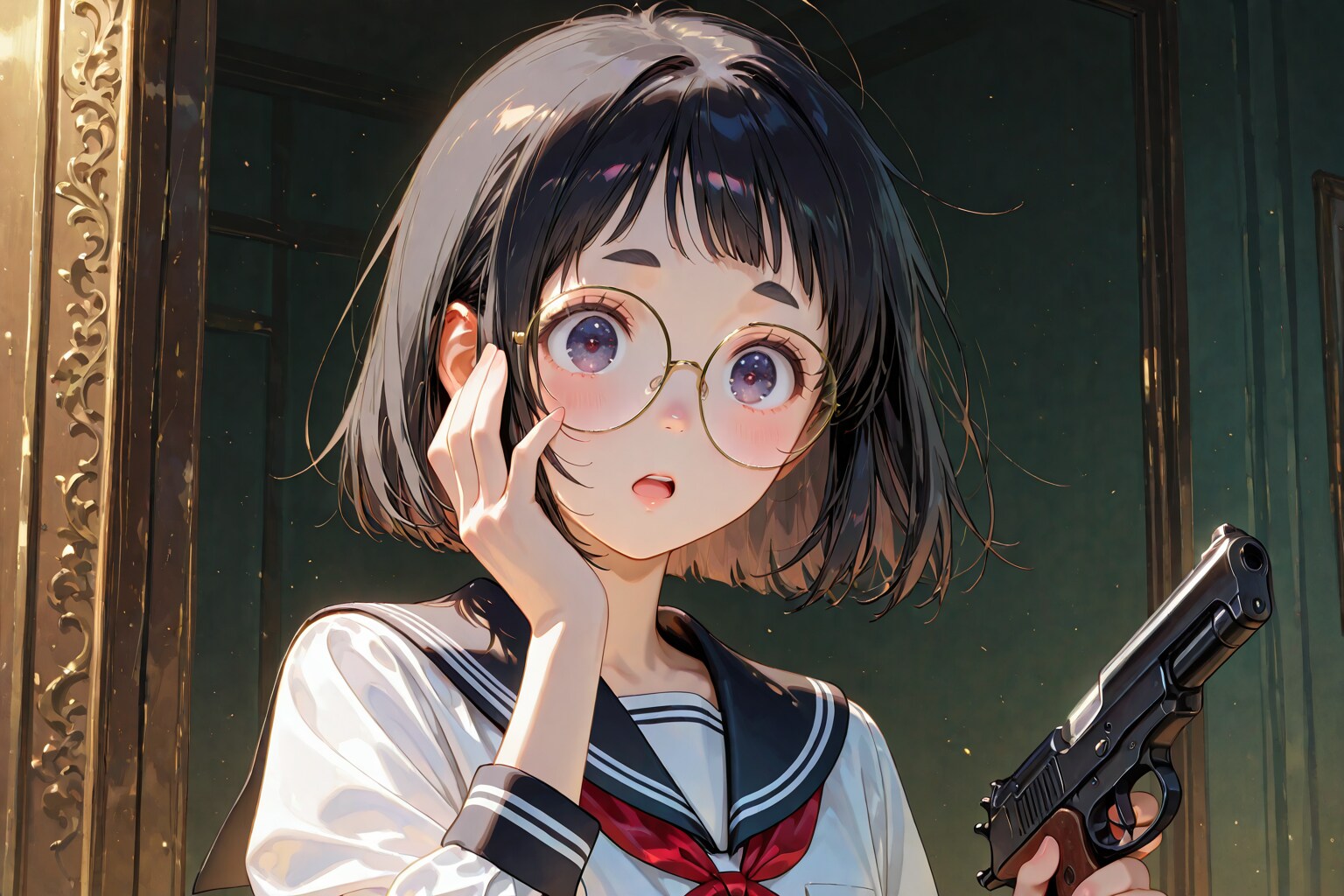 あら、見られちゃった