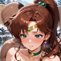 セーラージュピターと混浴露天風呂 4枚目