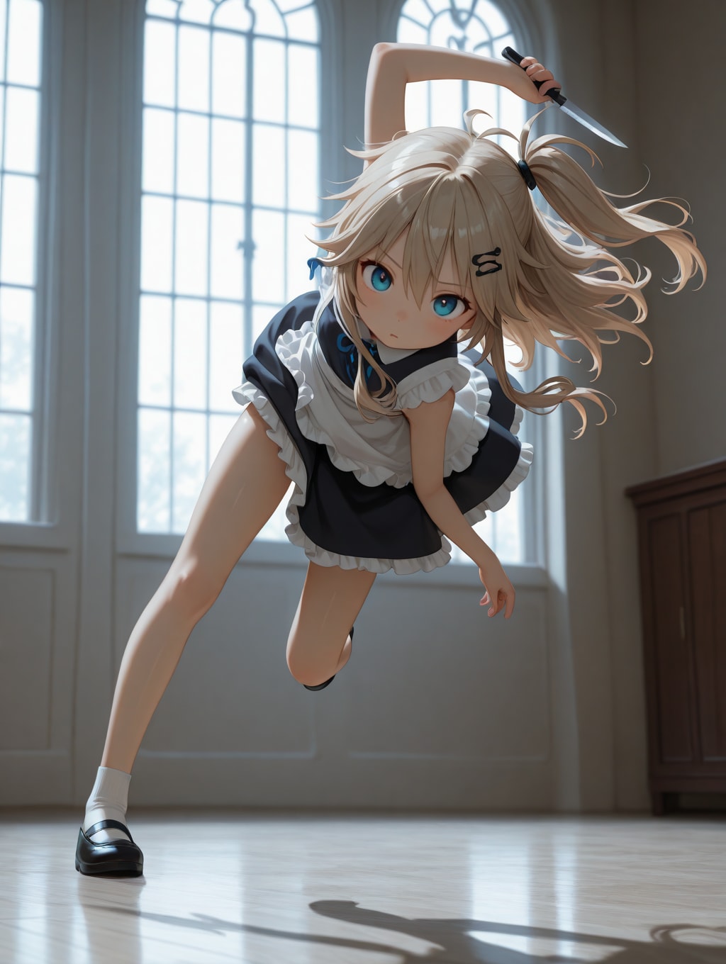 メイドさんの強襲だ！