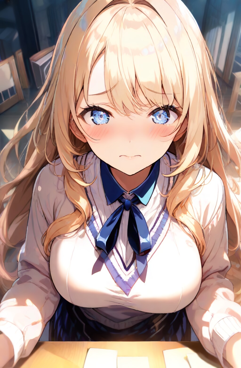 このテスト難しいよ～！！