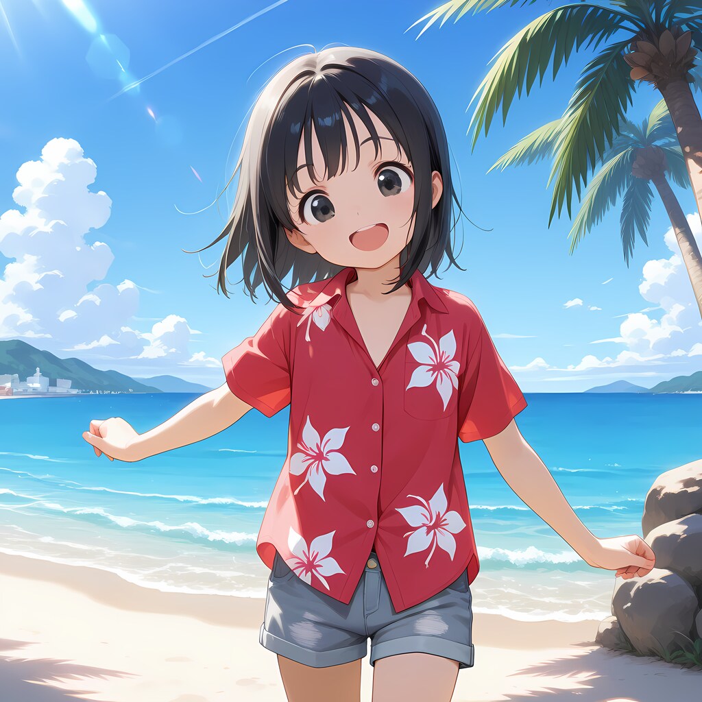 アロハ（理想の夏コーデ）