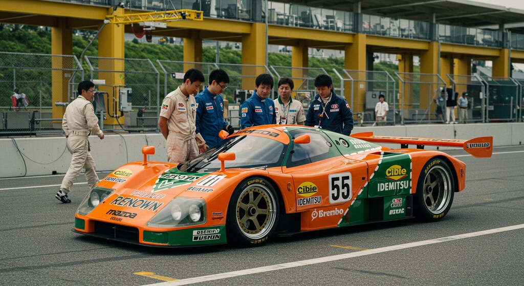 787Bレーシングカー