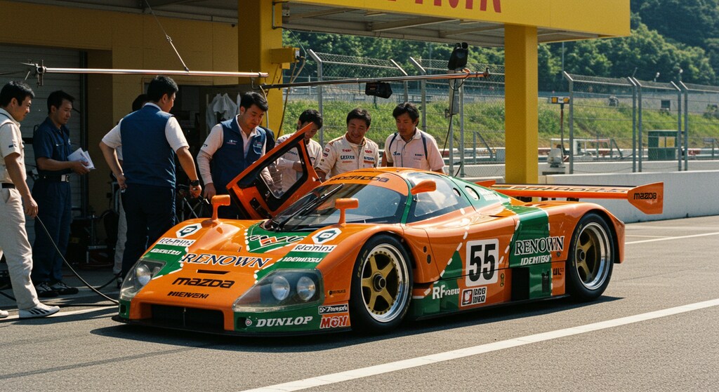 787Bレーシングカー