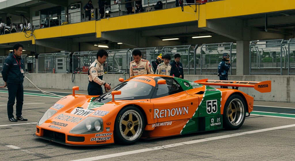 787Bレーシングカー