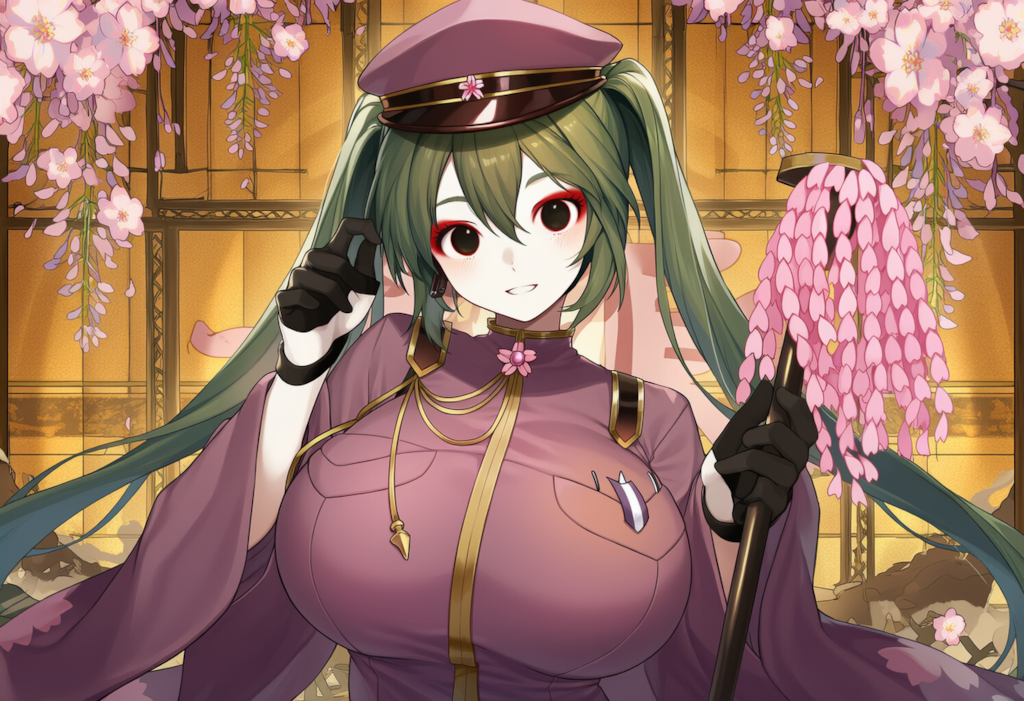 ボカロ　千本桜　初音ミク（爆乳版）