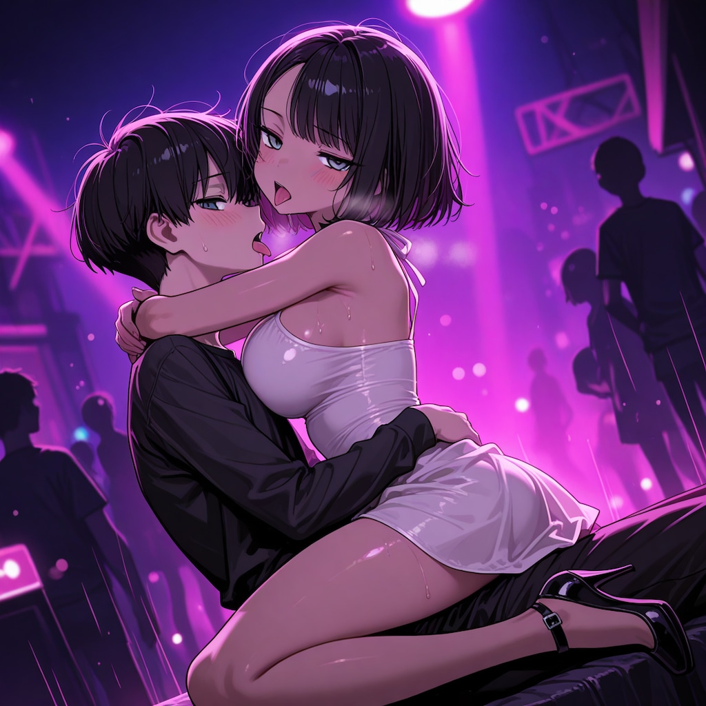 クラブでナンパされる美琴ちゃん