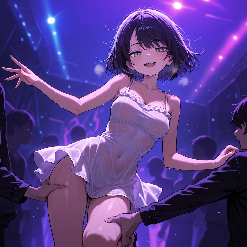 クラブでナンパされる美琴ちゃん