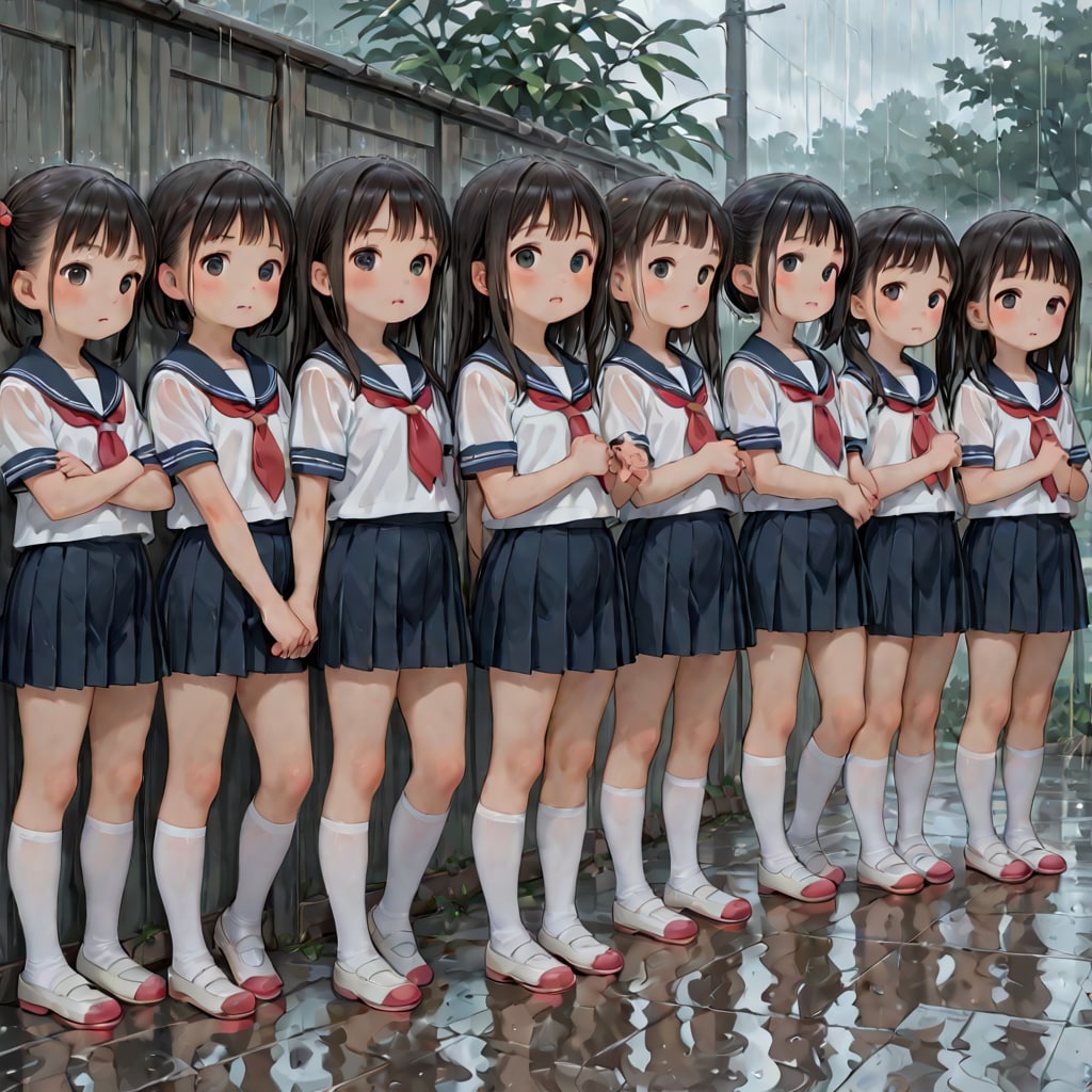 雨の中呼び出し