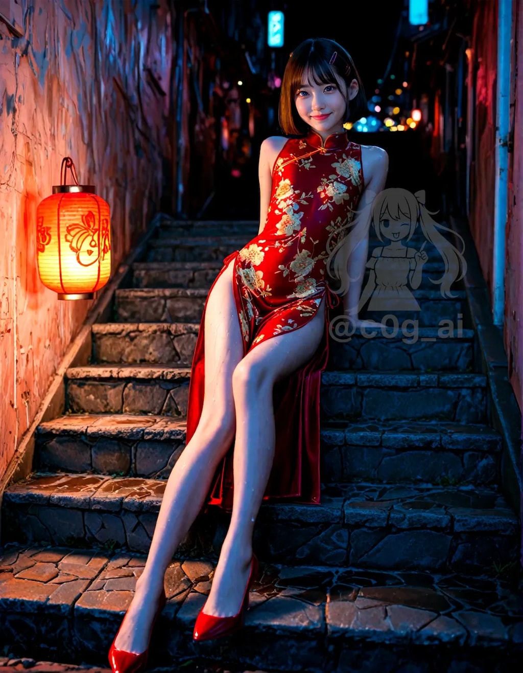 裏路地チャイナドレスのコトちゃん（やっちゃいなチャイナ版）